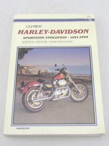 Harley davidson sportster evolution, 1991-1994: clymer workshop manual m429