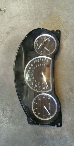 Saab 9-3 oem front dash instrument cluster meter gauges turbo speedometer box