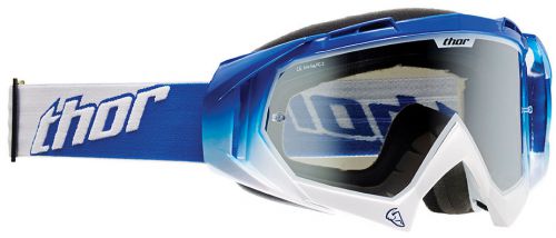 Thor hero 2013 mx/offroad goggles blue/white os