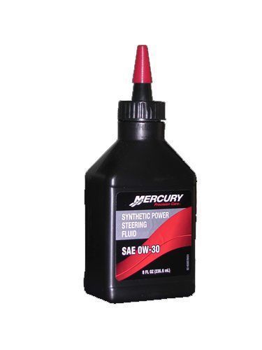 Oem mercury marine synthetic power steering fluid sae 0w-30 8 oz