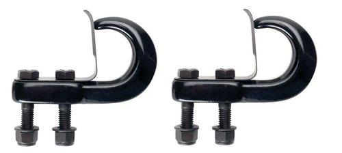 2x tow hook black 4 jeep wrangler cj5 cj7 scrambler rubicon liberty cherokee 4x4