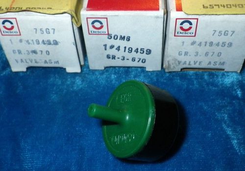 Nos 1976-1978 e.g.r. vacuum delay valve gm # 419459 cadillac seville buick olds