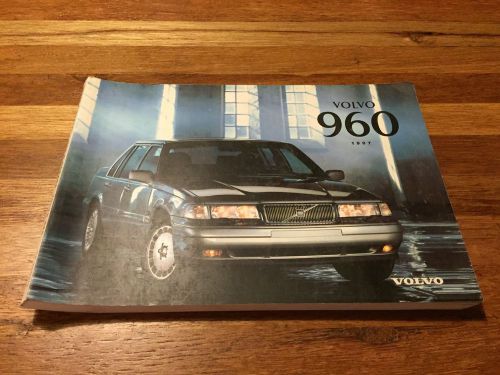 Volvo 960 owners manual 1997