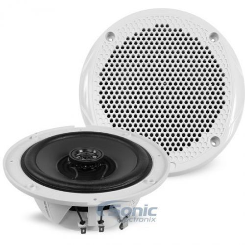 Fusion electronics ms-fr6520 200w 6.5&#034; 2-way marine boat speakers