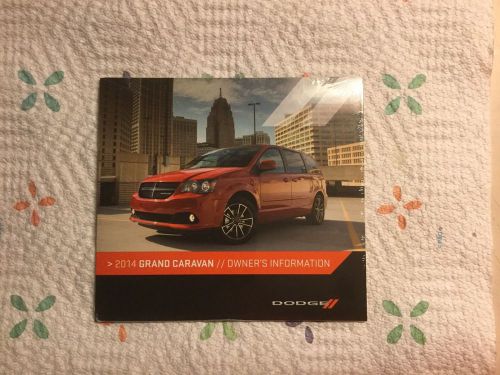 Dvd new owners information manual dvd for a 2014 dodge caravan 14y532-126-ac