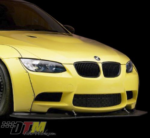 Bmw e92 m3 gtr-s front lip fiberglass 2dr &#039;07-&#039;13 frp lb style