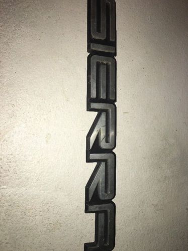 Gmc sierra badge