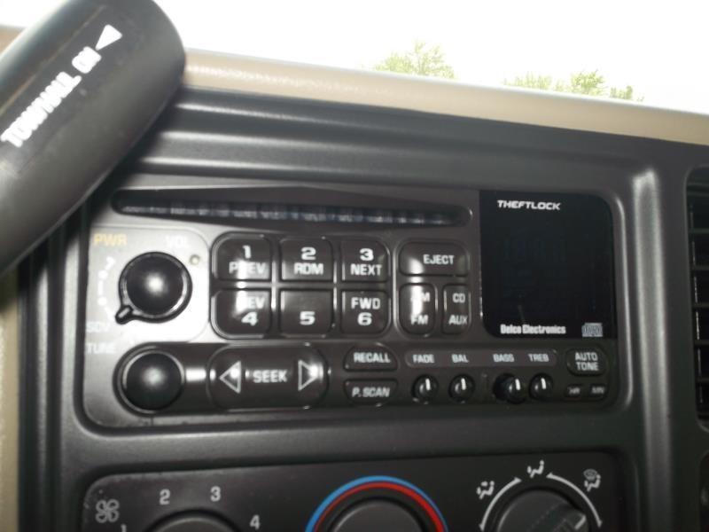 Radio/stereo for 99 00 01 02 silverado 1500 ~