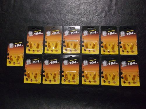 Side marker light bulbs 194na, lot of (13) packs,(2 bulbs per pack)free shipping