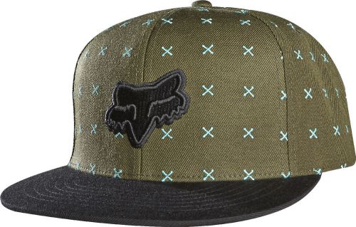 Fox racing os dark fatigue mens johnburg snapback hat 2014