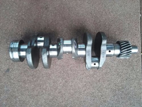 Forged steel yanmar 3tne76 3d76e 3tnv76 crankshaft for excavator