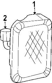 Jeep 55077890ag genuine oem combo lamp assy