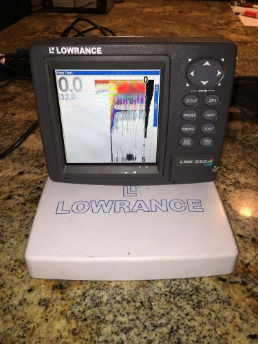 Lowrance lms 332c fish finder &amp; depth finder