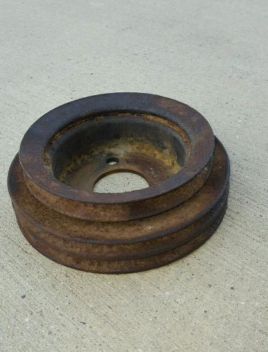 Ford mustang torino 428 cj a/c crankshaft pulley c9oe-6312-d cobra jet