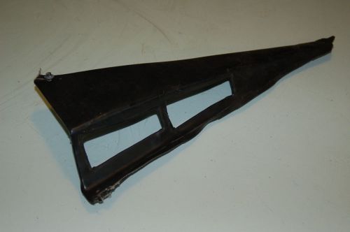 Original trunk release and fuel door surround panel for an alfa romeo spider