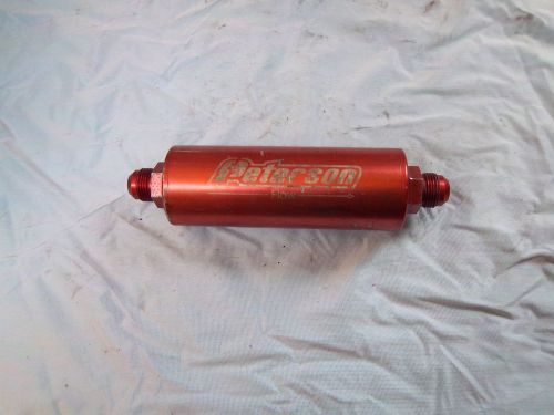 Used peterson oil filter w/ stainless reuseable element