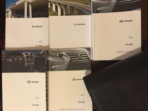 2014  lexus gx 460 owners manual