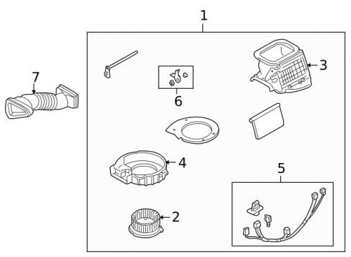 Genuine 1999-2005 mazda miata resistor na01-61-b15