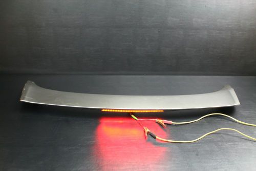 06-11 honda civic si rear spoiler wing trunk lid third 3rd brake light gray oem