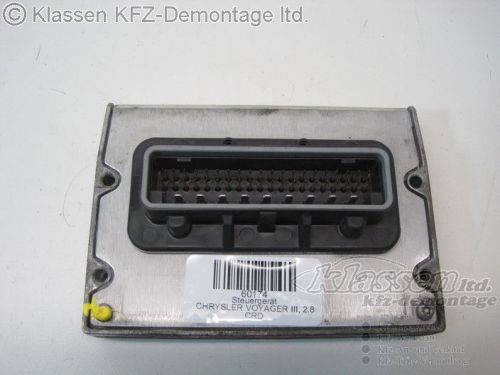 Control unit chrysler voyager iv 2.8 crd 02.00- 05144579ab