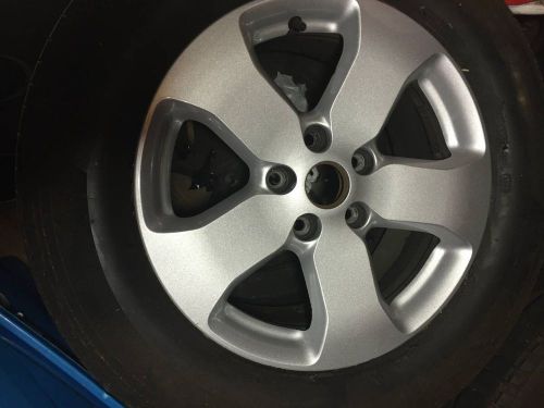 Set of tires &amp; rims.  265/60 tire size. 17&#034; wheel size.