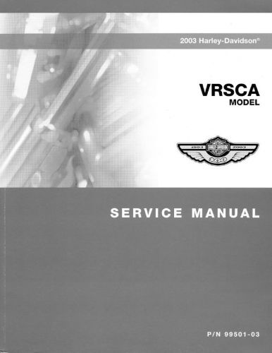 New harley davidson v-rod vrsca 2003 repair service manual free shipping