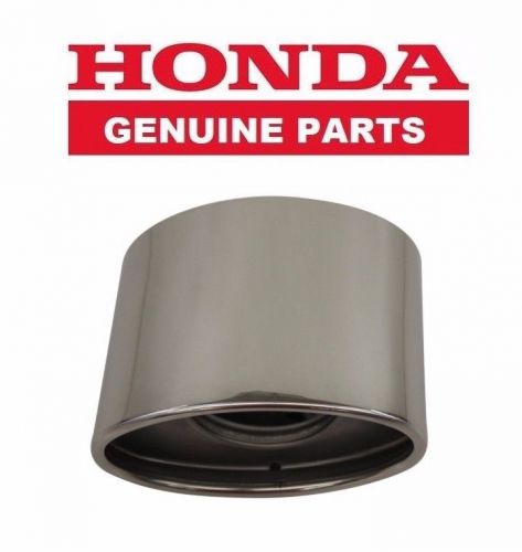 Chrome exhaust tip finisher genuine fits honda accord 2008-2009 04183-ta1-305