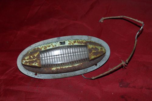 1948-1953 hudson interior dome light assembly - lens light housing