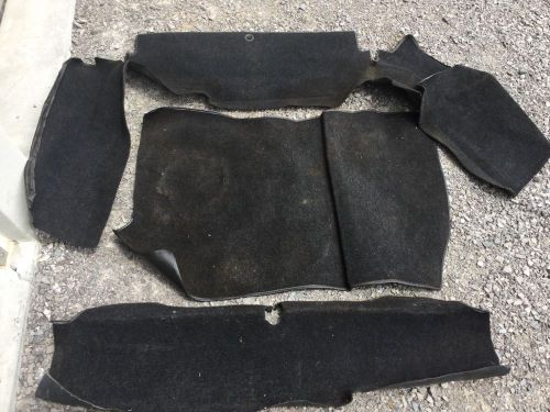 Alfa romeo spider truck carpet black 82- 94