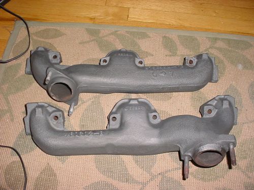 1970 1971 pontiac gto firebird factory exhaust manifolds matching set nice!