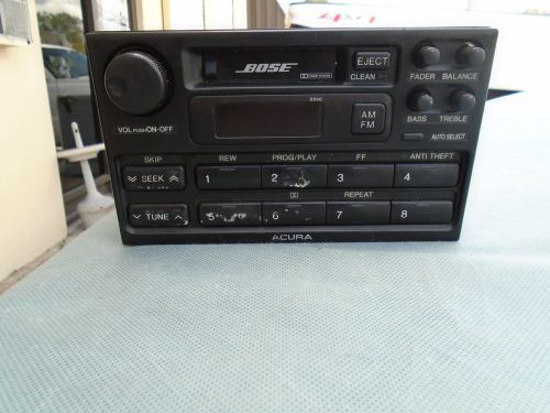 93 94 95 acura legend bose radio with code for parts or repair sold as is