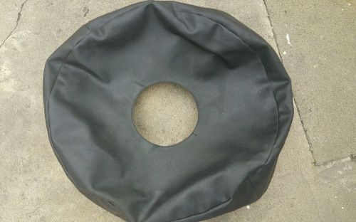 Jaguar xj6 xjs xj8 xj12 vanden plas -- spare tire cover oem perfect trunk black