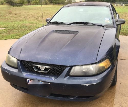 2002 ford mustang v6 blue