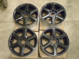 Gmc alloy rims 08 envoy/ trailblazer/ rainier/ isuzu alloy wheels w/center caps