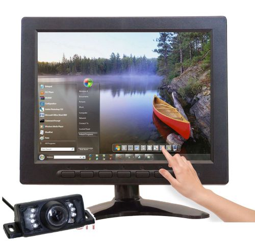 8&#034; usb multimedia player lcd touch screen hdmi av bnc vga tft monitor camera ua