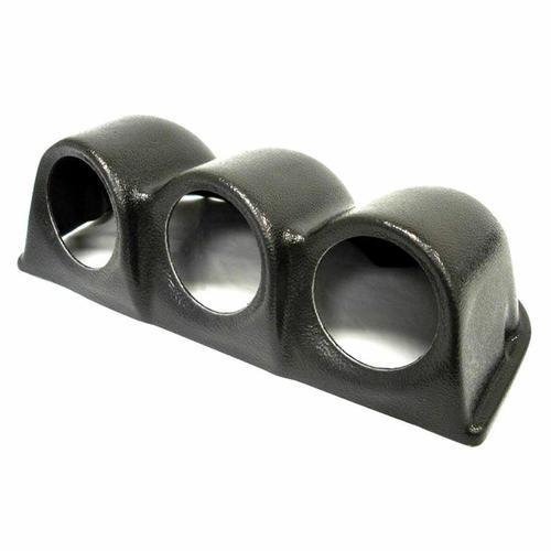 Dash or roof mount triple gauge pod fuel tach speedometer oil temp tachometer