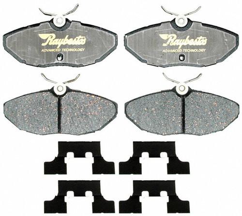 Raybestos atd806c brake pad or shoe, rear-advanced technology brake pad