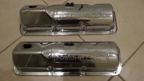 69 boss 302 ford mustang factory original chrome valve covers  real deal 69 only