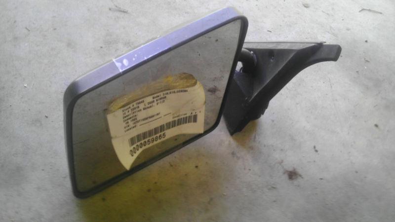 89-93 chevy s10 s15 sonoma driver door mirror manual