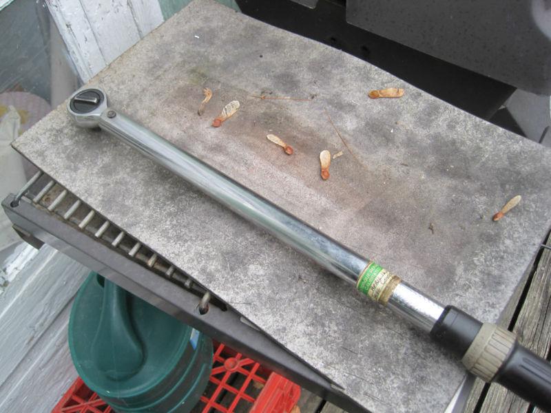 Crasftsman torque wrench 