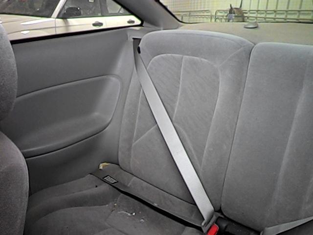 2001 saturn s series coupe rear seat belt & retractor only rh passenger gray