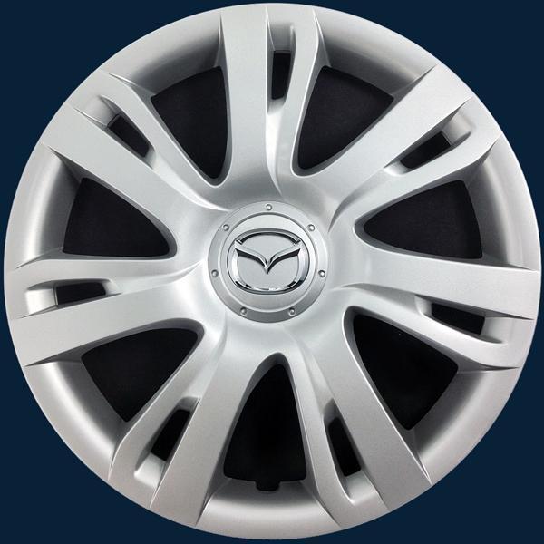 '11-13 mazda 2 sport 15" 56556 7 spoke hubcap wheel cover mazda part # dr6137170