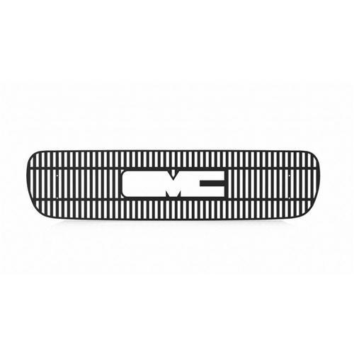 Gmc sierra ld 00-02 black vertical billet front metal grille trim cover insert