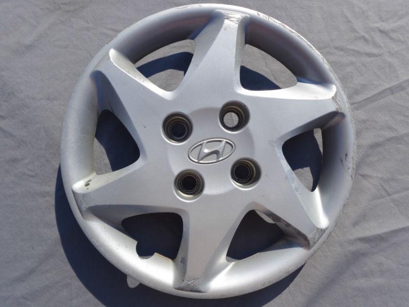 04-06 hyundai elantra hubcap wheel cover 15" oem 52960-2d300 h# 55553 #h13-a515