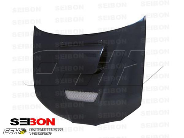 Seibon carbon fiber rc-style carbon fiber hood kit auto body subaru impreza, wrx