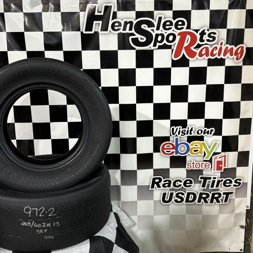 972-2 usdrrt hoosier dot road race tires srf-r   205/60  zr13