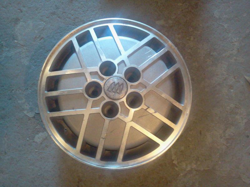 * 15 inch factory alloy rim - buick lesabre / riviara , 1986-1991