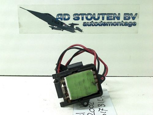 Heating resistance heater resistor opel vivaro van 1.9 di (f9q-762) 2002-