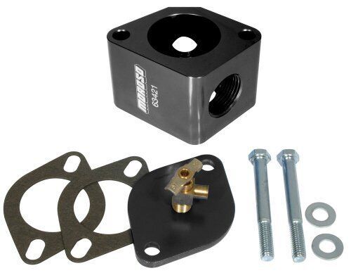 Moroso 63431 billet aluminum water neck bleeder kit