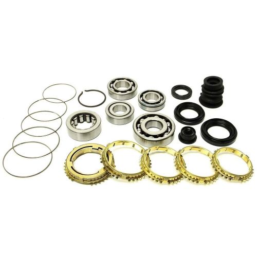 Synchrotech brass rebuild kit dual cone for honda civic integra 01-05 dc5 ep3 k2